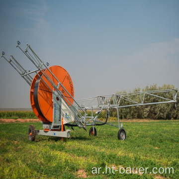 65mm بوم نموذج آلة الري بكرة خرطوم